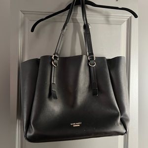 Nine West Large Faux Leather Tote Bag